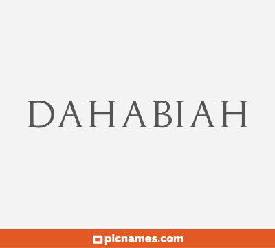 Dahabiah
