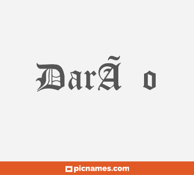 DarÃ­o