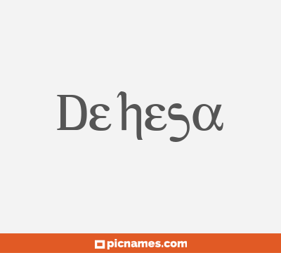 Dehesa