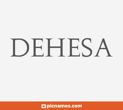 Dehesa