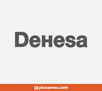 Dehesa