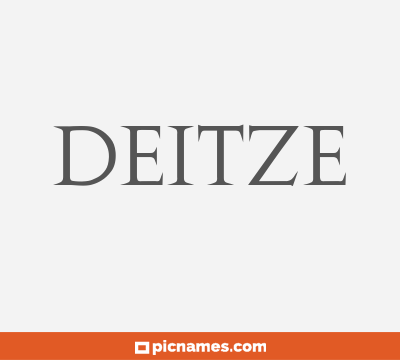 Deitze