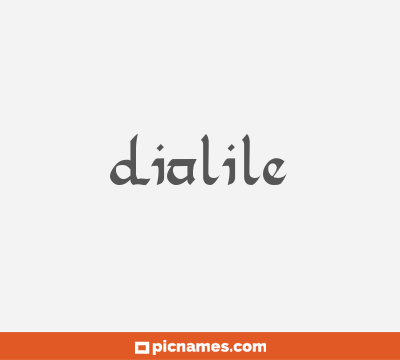 Dialile