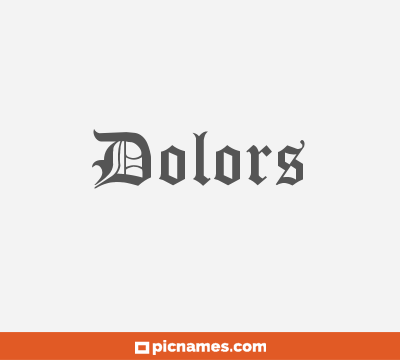 Dolors