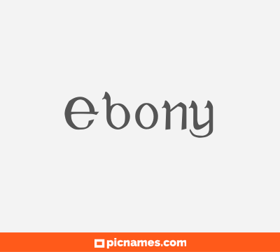 Ebony