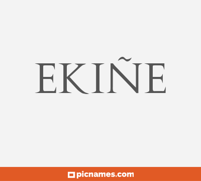 Ekiñe