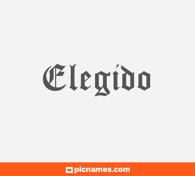 Elegido