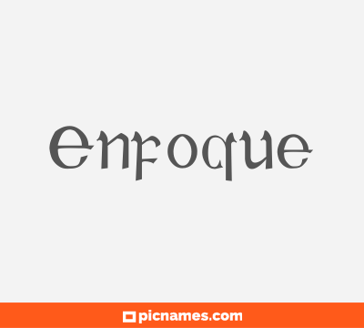 Enfoque