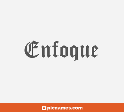 Enfoque