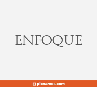 Enfoque