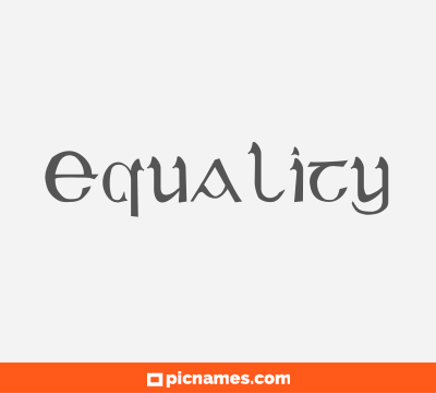 Equality