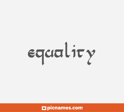 Equality