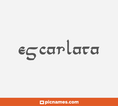 Escarlata