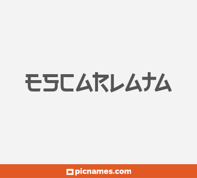 Escarlata