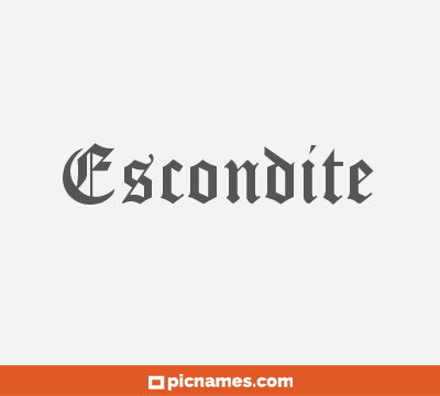 Escondite