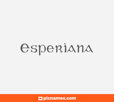 Esperiana