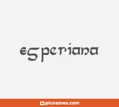 Esperiana