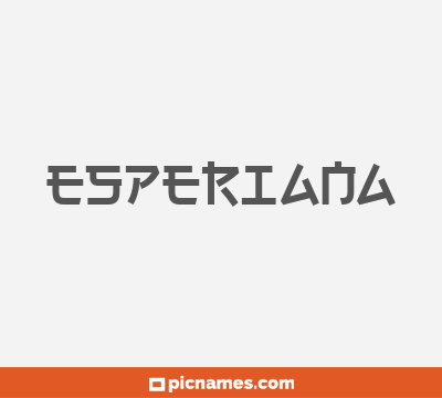 Esperiana