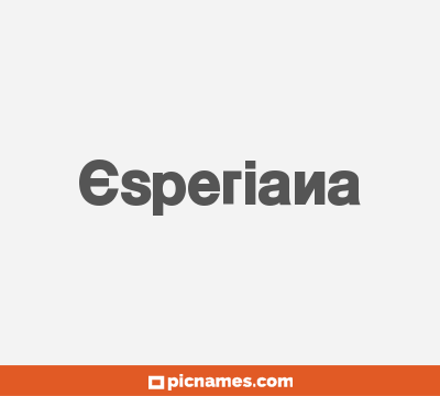 Esperiana