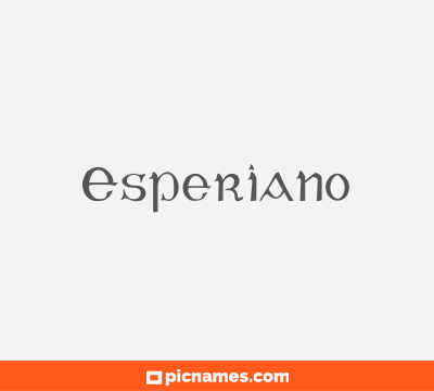 Esperiano