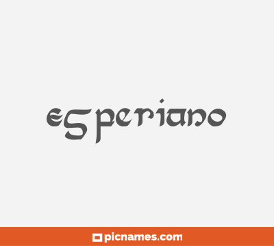 Esperiano