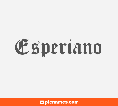 Esperiano