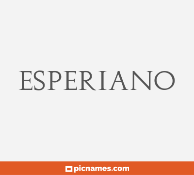 Esperiano