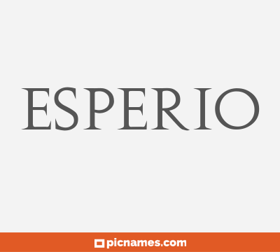 Esperio