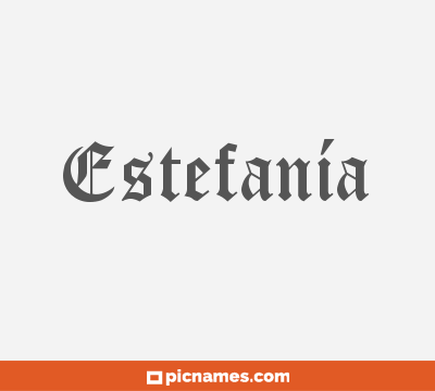 Estefanía