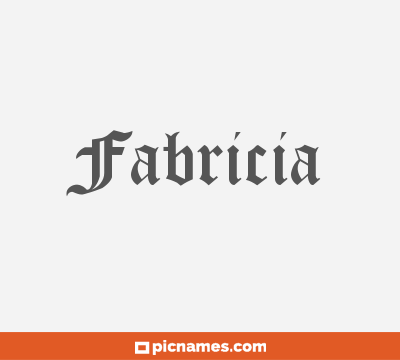 Fabricia