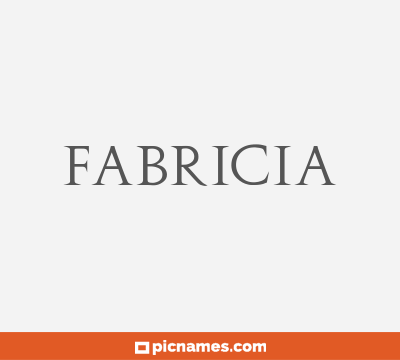 Fabricia