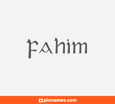 Fahim