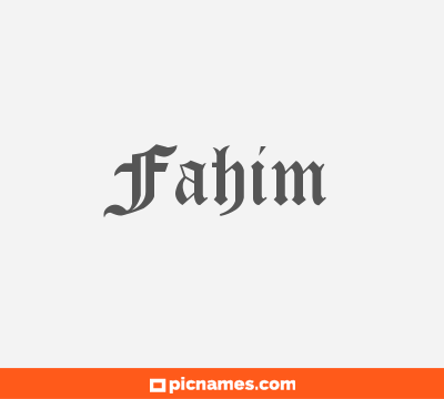 Fahim