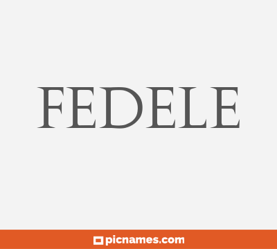 Fedele