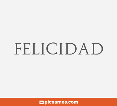 Felicidad