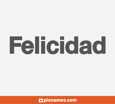 Felicidad
