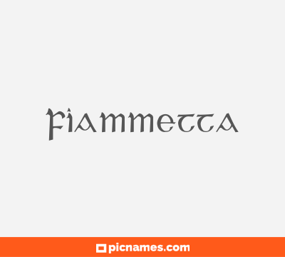 Fiammetta