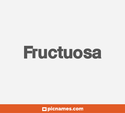Fructuosa