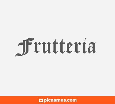 Frutteria