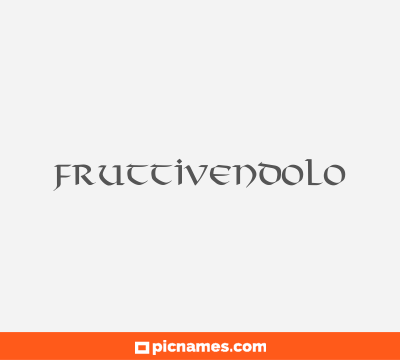 Fruttivendolo