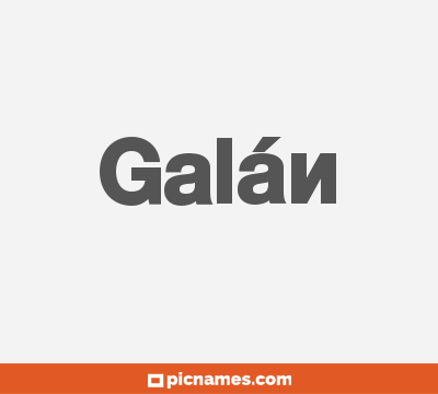 Galán