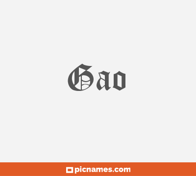 Gao