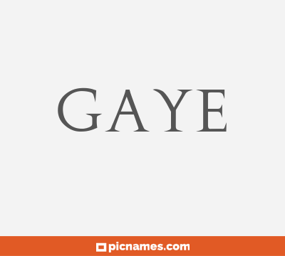 Gaye