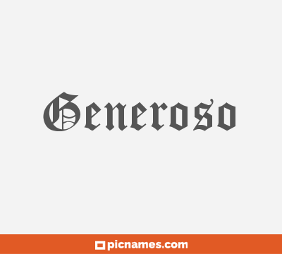 Generoso