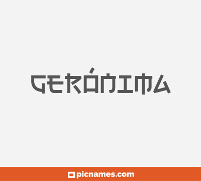 Gerónima