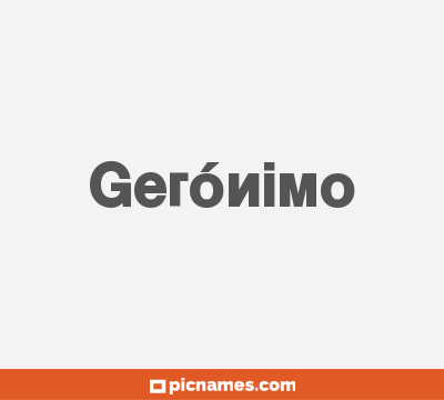 Gerónimo