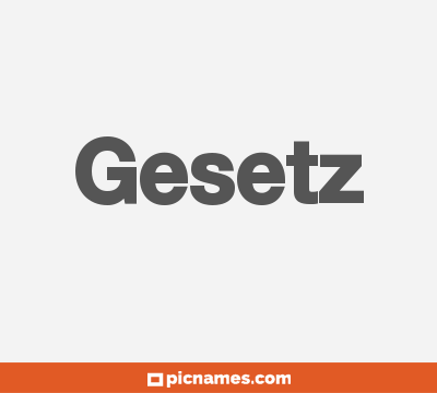 Gesetz