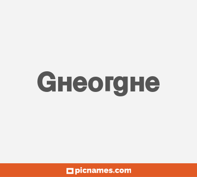 Gheorghe