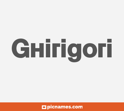 Ghirigori