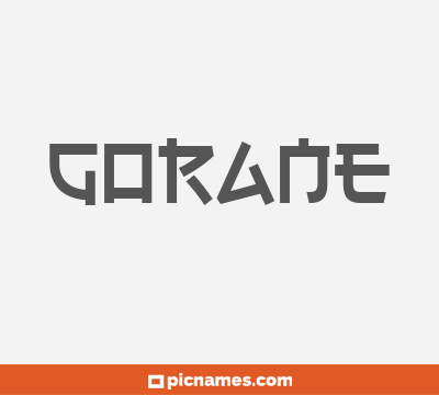 Gorane